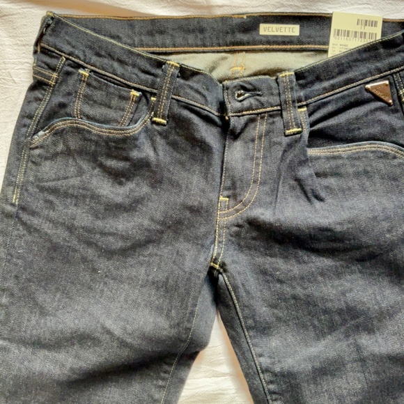 Original Replay “Velvette” Jeans sz 28/ 34 NWT - Picture 4 of 7